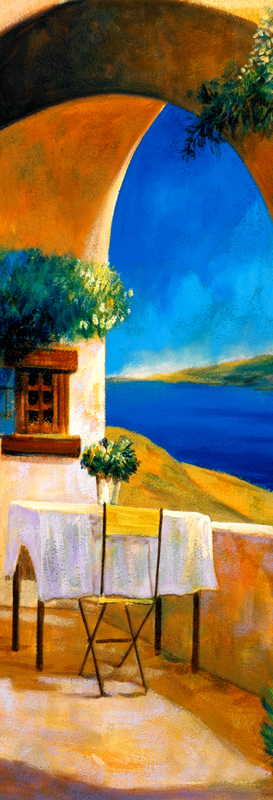 Affresco Il Cortile di Nonna Rosa PT 100805